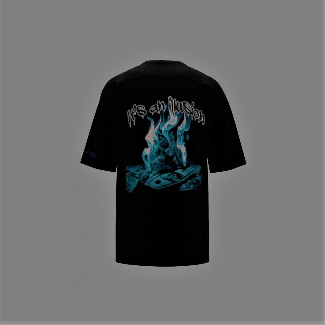Illusion T-Shirt - Black